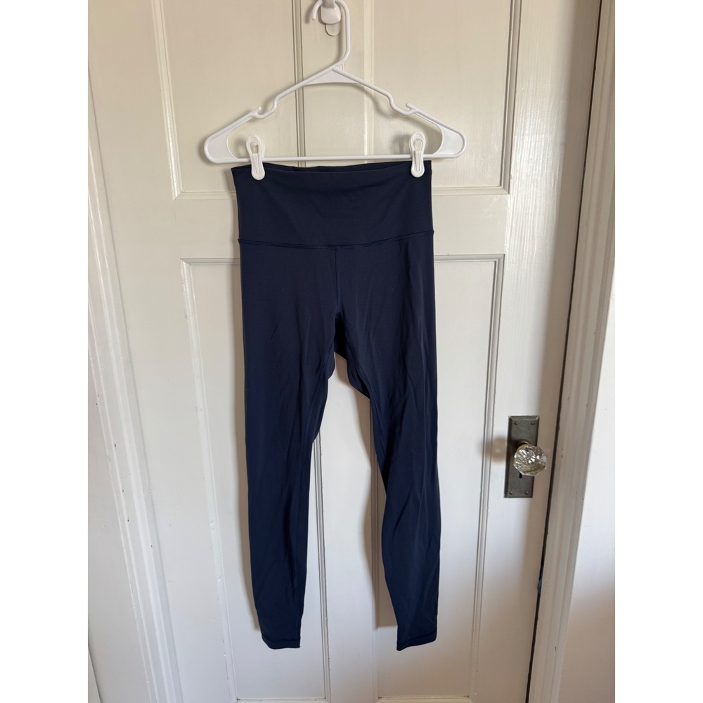 Lululemon Wunder Train High-Rise Navy Tight 28" size 8